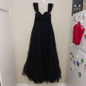 Stunning Black Evening Gown